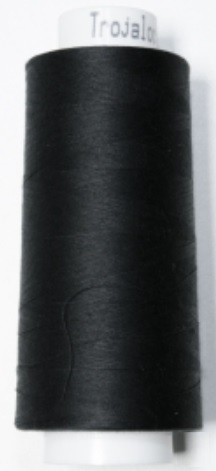 Mettler Overlockgarn Trojalock Farbe 4000 Black / Schwarz Länge 2500 m