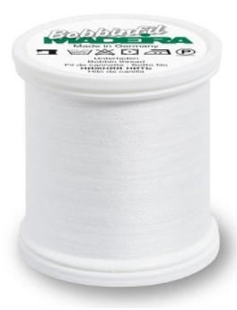 Madeira  Bobbinfil No. 70  White Length 1500 m Embroidery Thread