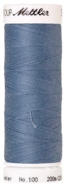 Mettler Sewing Thread Seralon Color 0350 Medium Blue  Summer Sky Length 200 m ART.-NR. 1678 No. 100