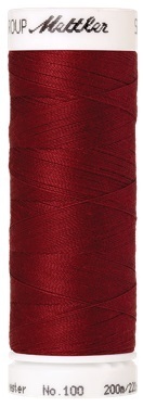 Mettler Sewing Thread Seralon Color 0105 Fire Engine Red Dark Red Length 200 m ART.-NR. 1678 No. 100