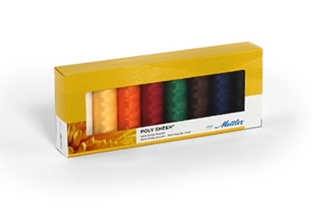 Mettler Embroidery Thread Poly Sheen PS8 Kit, 8-Colors, Length 8x 200 m ART.-NR. 3406 No. 40