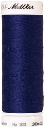 Mettler Sewing Thread Seralon Color 1078 Fire Blue  Length 200 m ART.-NR. 1678 No. 100