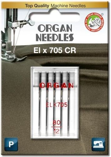 Organ Nähmaschinennadeln Overlock 130/705  80 / 5er-Sortiment